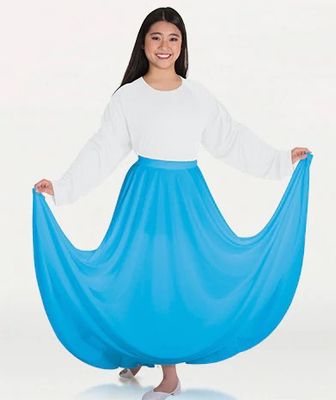 PRAISE DANCE CIRCLE SKIRT #501XX  clearance