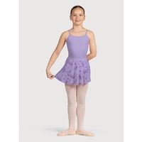 PRINTED MESH SKIRT #CR5211