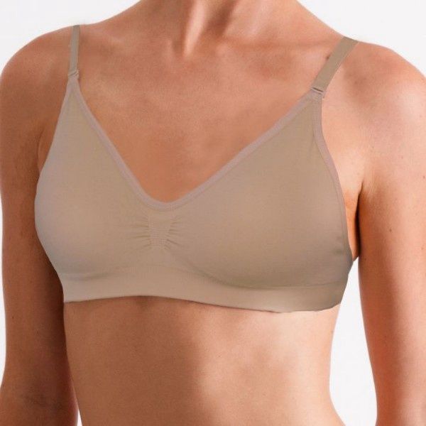 CLEAR BK BRA W/PADDING