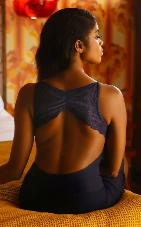 LACEY DARK NAVY LEO