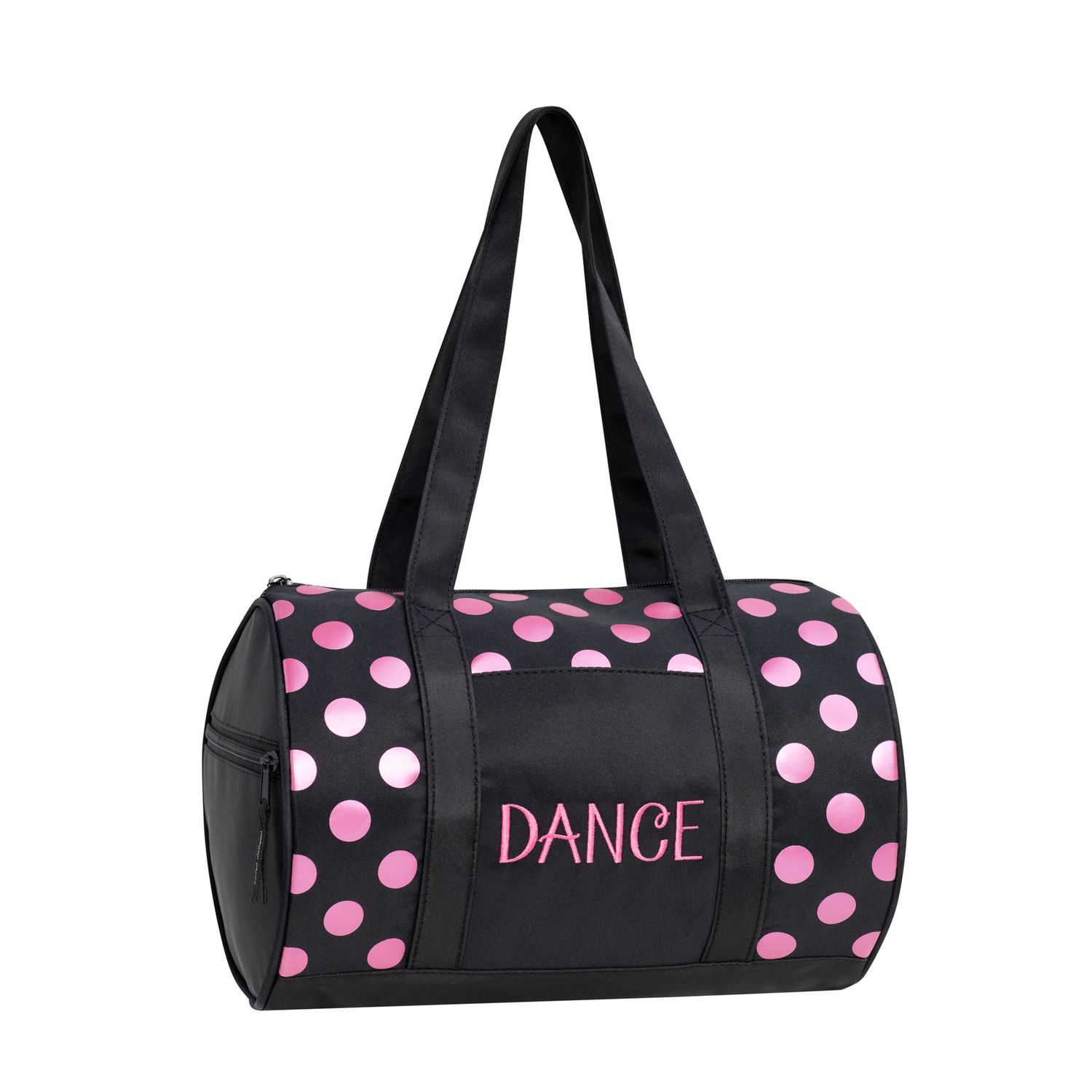 DOTS DUFFEL - BLACK/PINK #1055