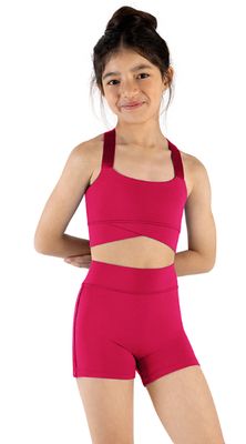 DEEP WAIST SHORTS - CHILD #M684C