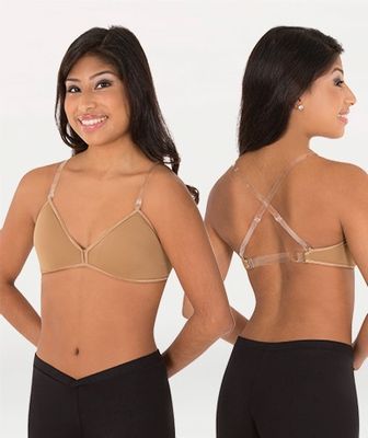 PADDED BRA w/ DEEP V #287