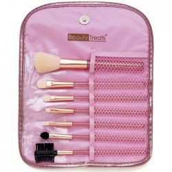 COSMETIC BRUSH SET W/ POUCH #2458