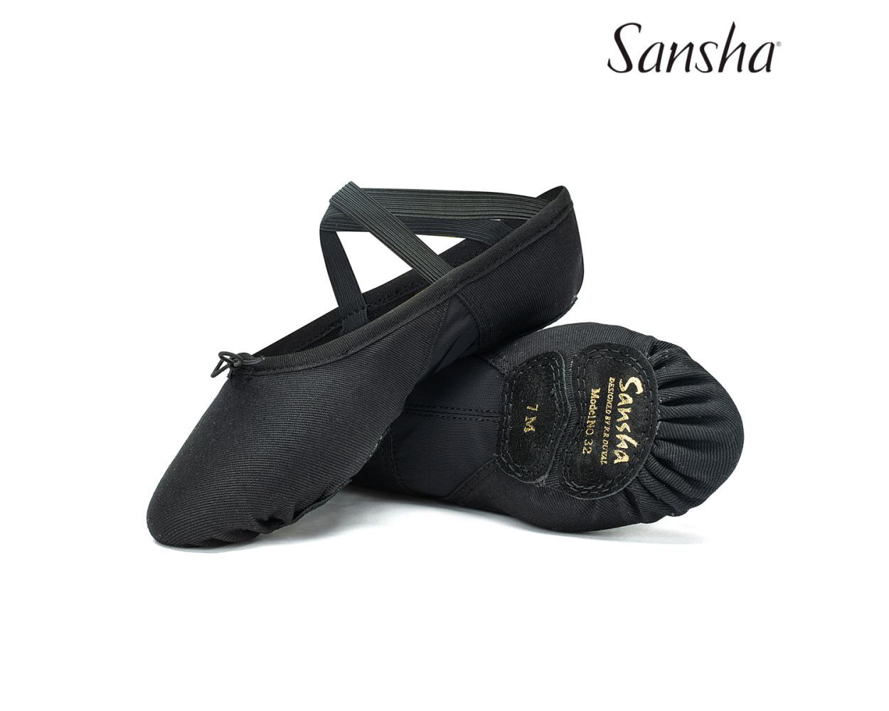 SANSHA PRO MESH BALLET SLIPPER #32C