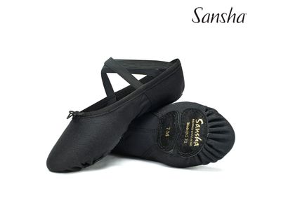 SANSHA PRO MESH BALLET SLIPPER #32C