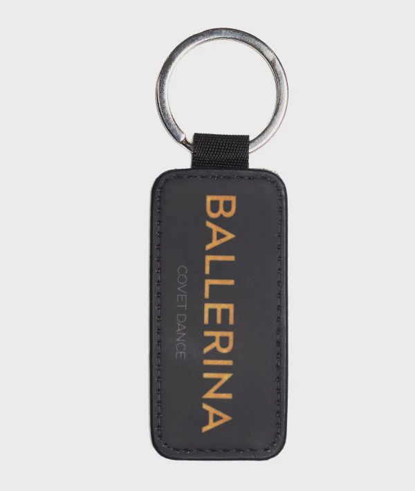 BALLERINA GLITTER KEYCHAIN