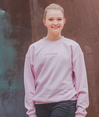 DANCER EMBROIDERED SWEATSHIRT