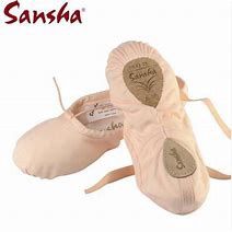 SANSHA 1C  'PRO' CANVAS BALLET - PINK #1C