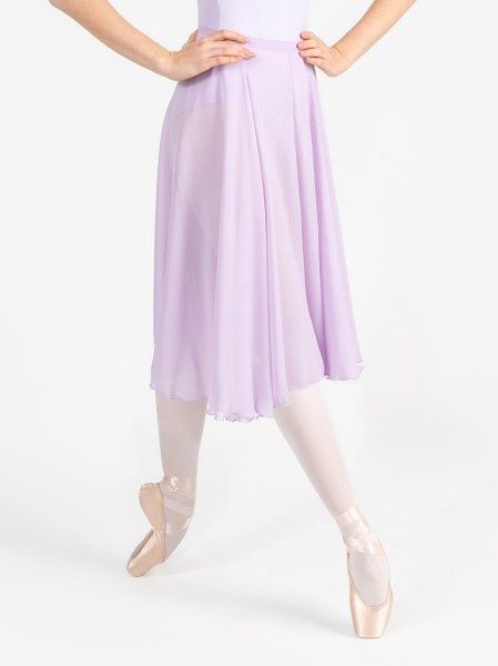 MID CALF CHIFFON SKIRT #SE1058W