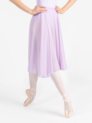 MID CALF CHIFFON SKIRT #SE1058W