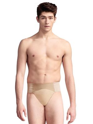DANCE BELT - QUILTED COTTON PANEL THONG #N5930