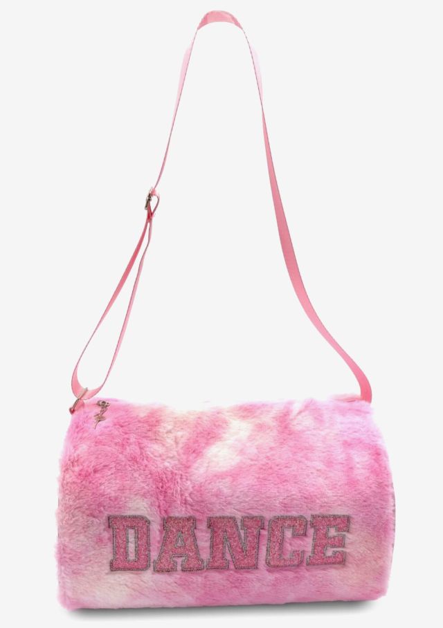 FAUX FUR DANCE DUFFLE #B286
