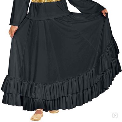 FLAMENCO/PRAISE SKIRT #08803c - CHILD