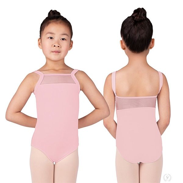 Silhouette Mesh Slim Tank Leotard #4137