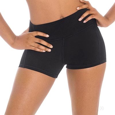 Midrise Wide Band Shorts #44336