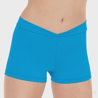 Microfiber V Front Booty Shorts #44754