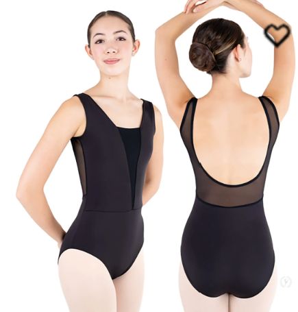 MESH INSET TANK LEOTARD #41227