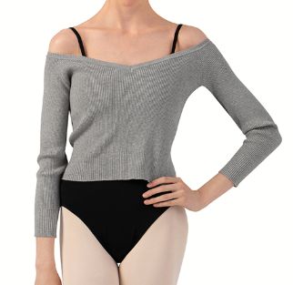 KNIT CROP SWEATER #Z30017