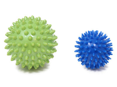 SPIKY MASSAGE BALL - LARGE (GREEN)