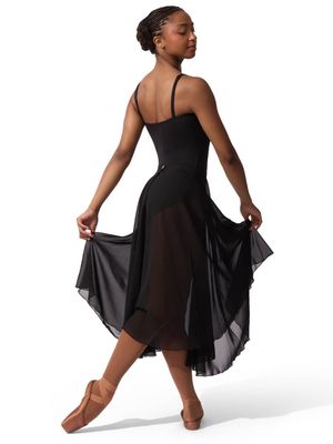 MID CALF CHIFFON SKIRT #SE1058W