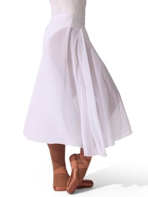 MID CALF CHIFFON SKIRT #SE1058W