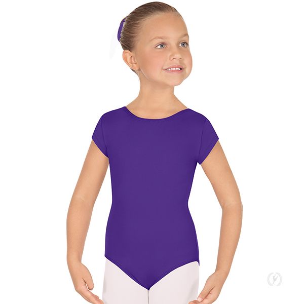 SHORT SLV LEOTARD #44475c - CHILD