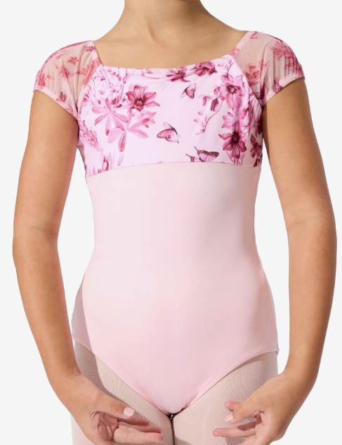 BELLE CAP SLV LEO F12644C, Color: PNK, Size: SC 4-6