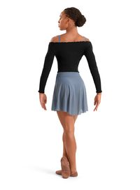 MESH HI-LO SKIRT MS10005