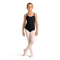 KIDS PLAIN CAMI LEO #M70006C, Color: BLK, Size: 6X-7