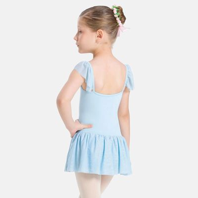 FLUTTER SLV LEO W/ SKIRT BY85C