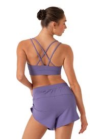 DOUBLE STRAP CROP TOP Z40050, Color: PPH, Size: SA