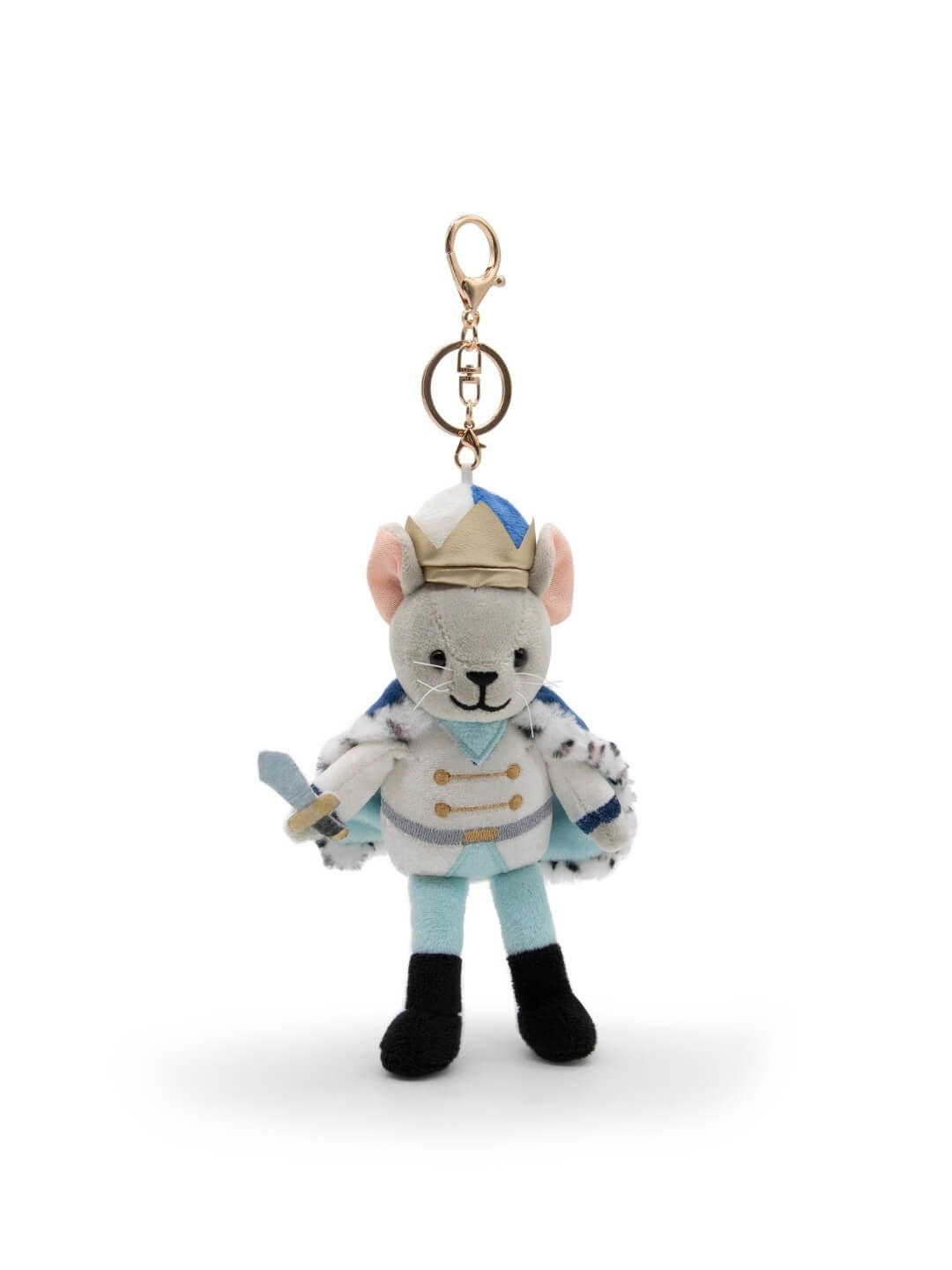 MOUSE KING PLUSH CHARM A3061