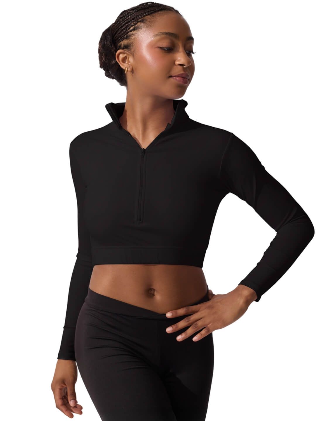 Turtleneck Long Sleeve Top TB107