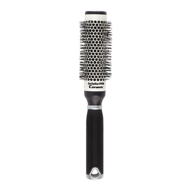 Brosse Ronde en Céramique (Blanche)