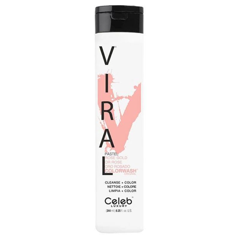 Shampooing Pigmenté Viral / Rose Gold / 244ml