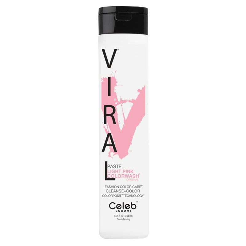 Shampooing Pigmenté Viral / Rose Clair / 244ml