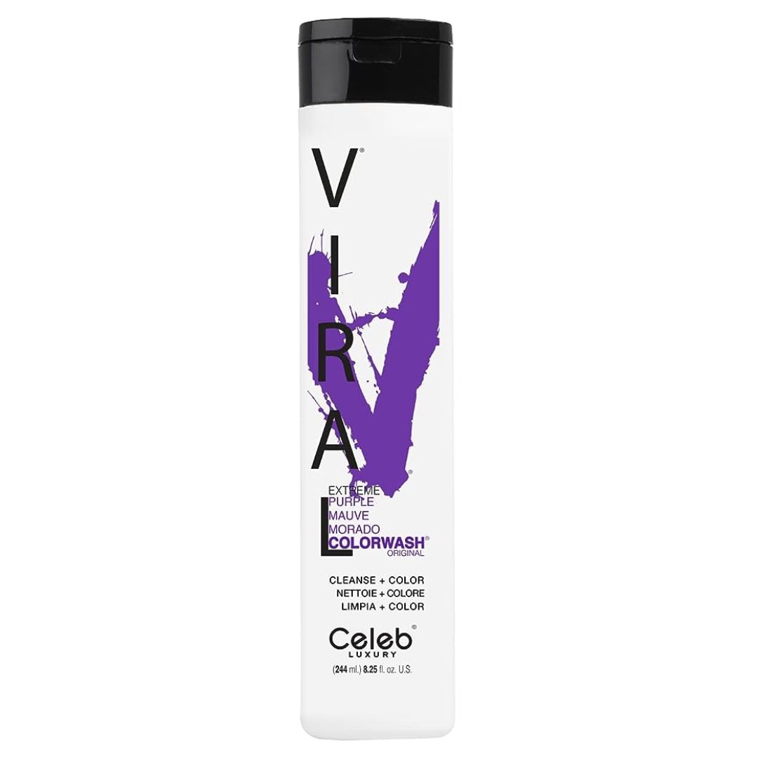 Shampooing Pigmenté Viral / Mauve / 244ml
