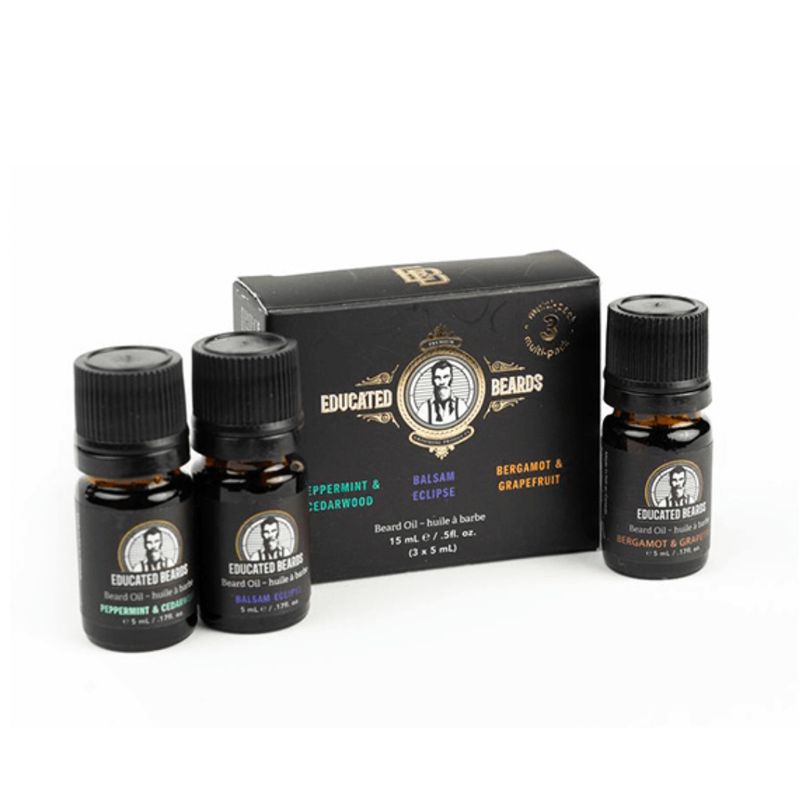 Huile à Barbe / Ensemble d&#39;essai (3 x 5ml)