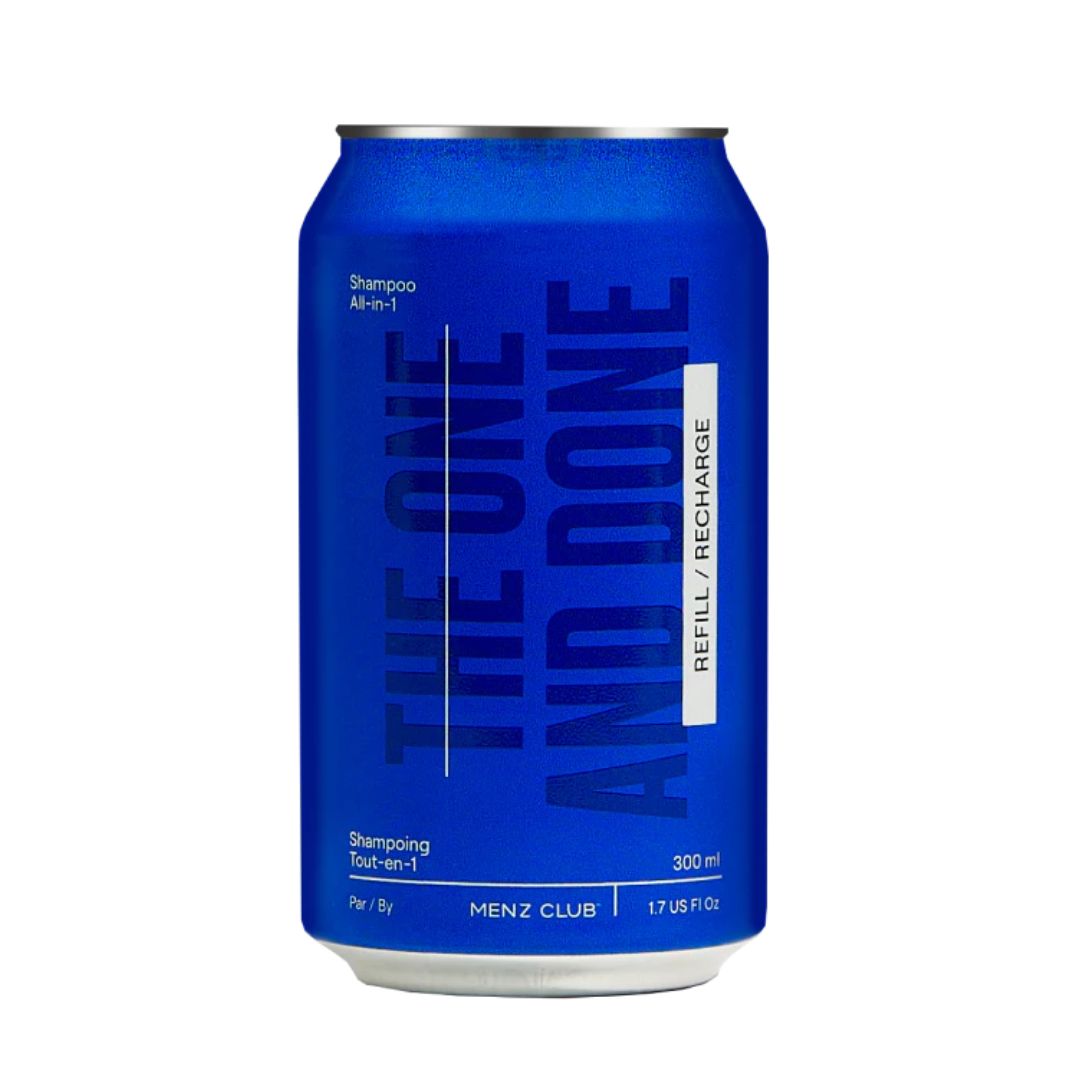 Shampooing Tout-en-un / Cannette de remplissage