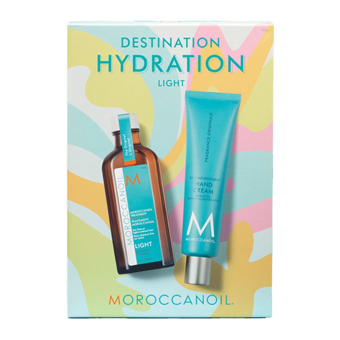 Coffret Destination / Huile Light + Crème à main