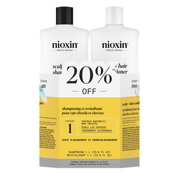 Duo Shamp + Rev Litres / Nioxin, Système: Système #1