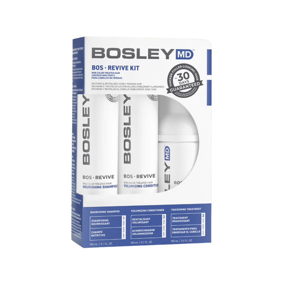 Ensemble de départ BosRevive pour cheveux non colorés