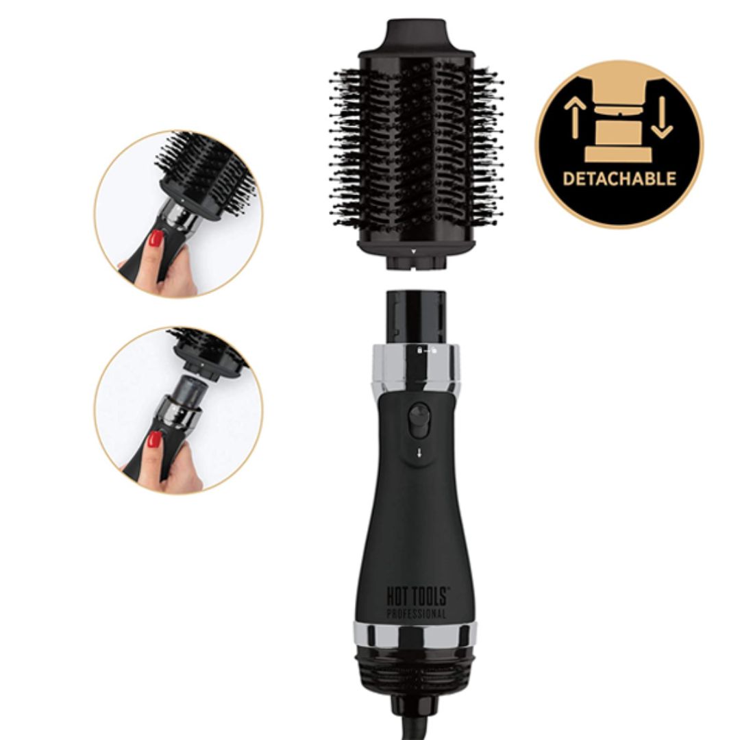 Brosse Volumisant à tête amovible / HT1096BGCN / Garantie 1 an