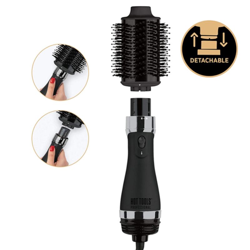 Brosse Volumisant à tête amovible / HT1096BGCN / Garantie 1 an