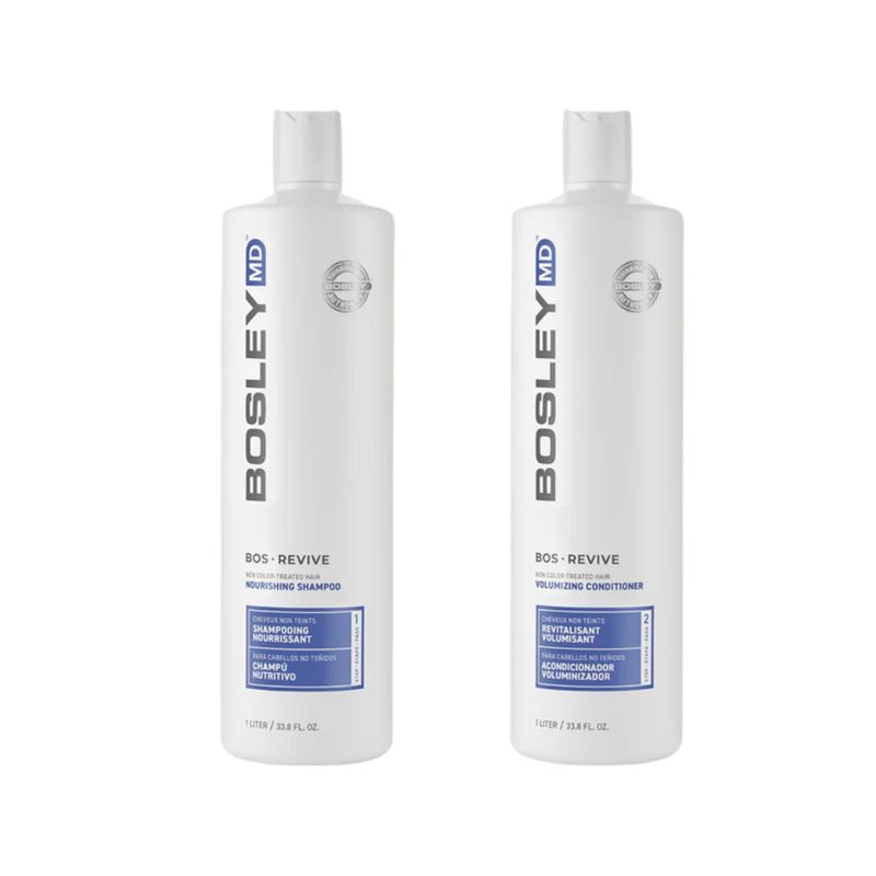 Duo Shamp + Rev Litres pour cheveux non-teints (Bleu)