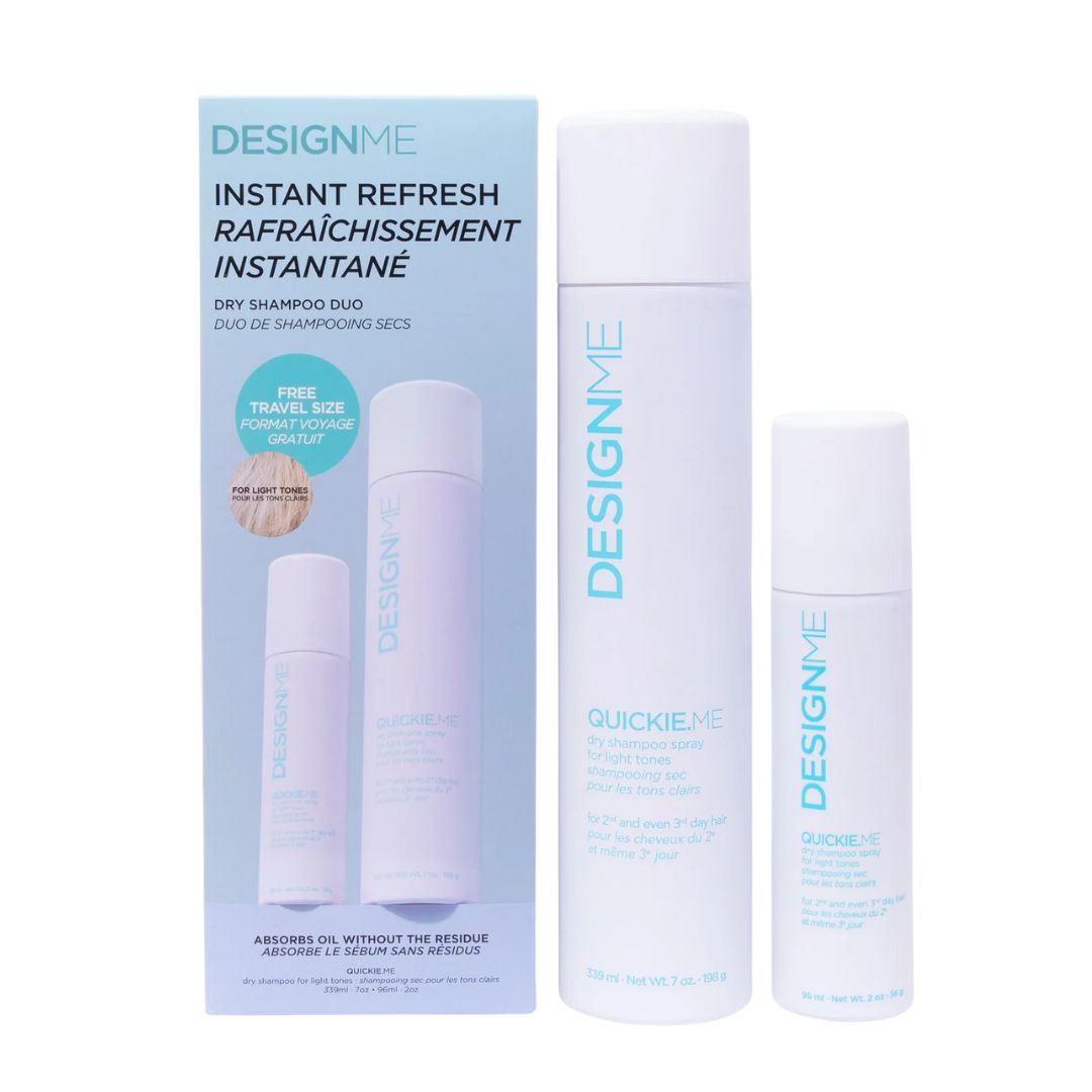 Duo Shampooing Sec / Tons Pâles / Quickie Me