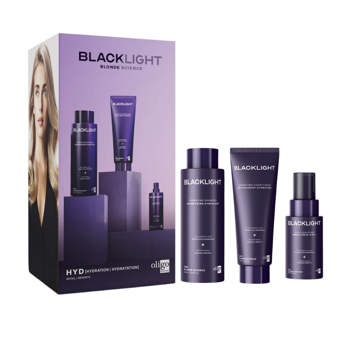 Ensemble Hydratant / BlackLight / Hyd / Blonde Science / Oligo