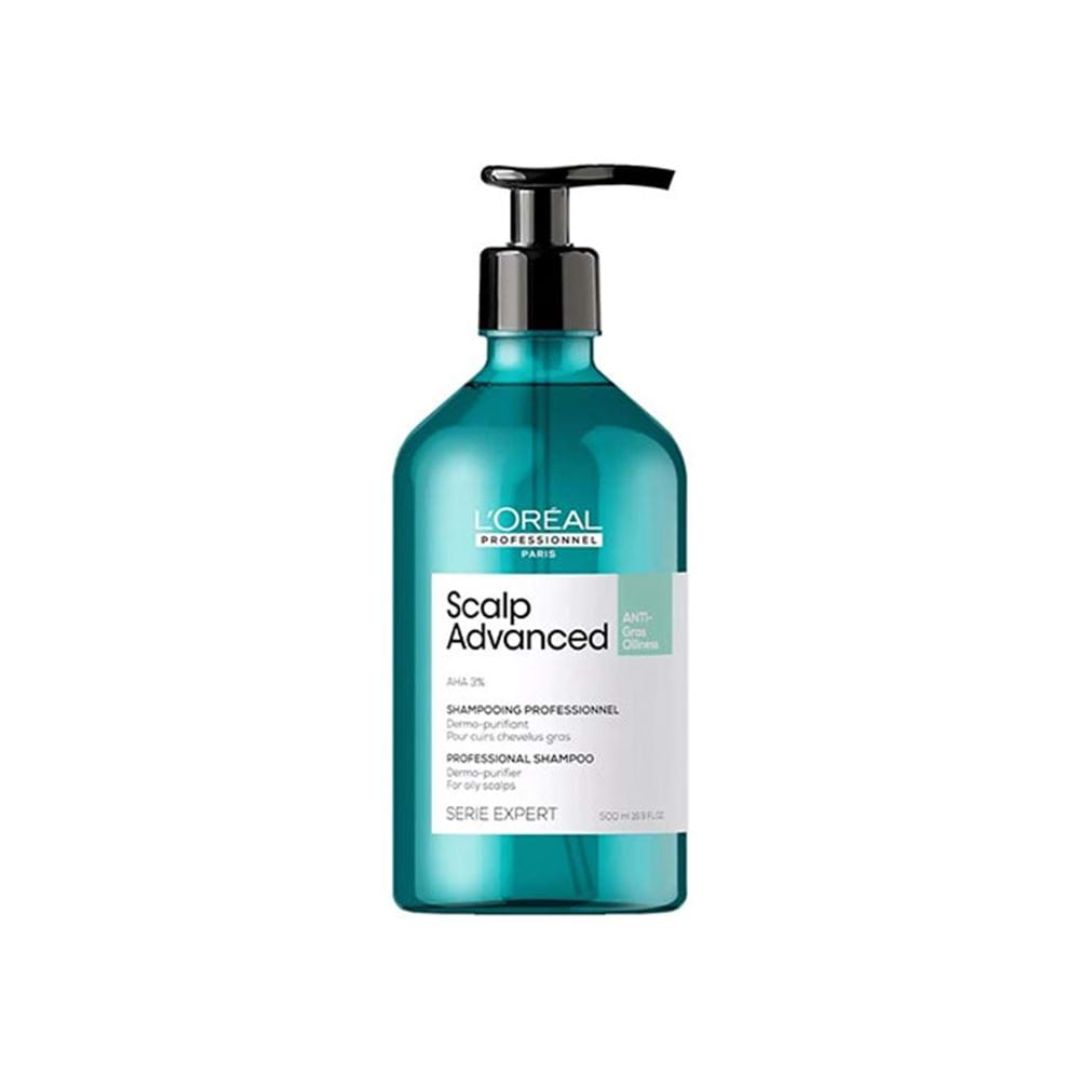 Shampooing Anti-Gras / Scalp Advanced / L'Oréal Professionnel, Formats: 500ml