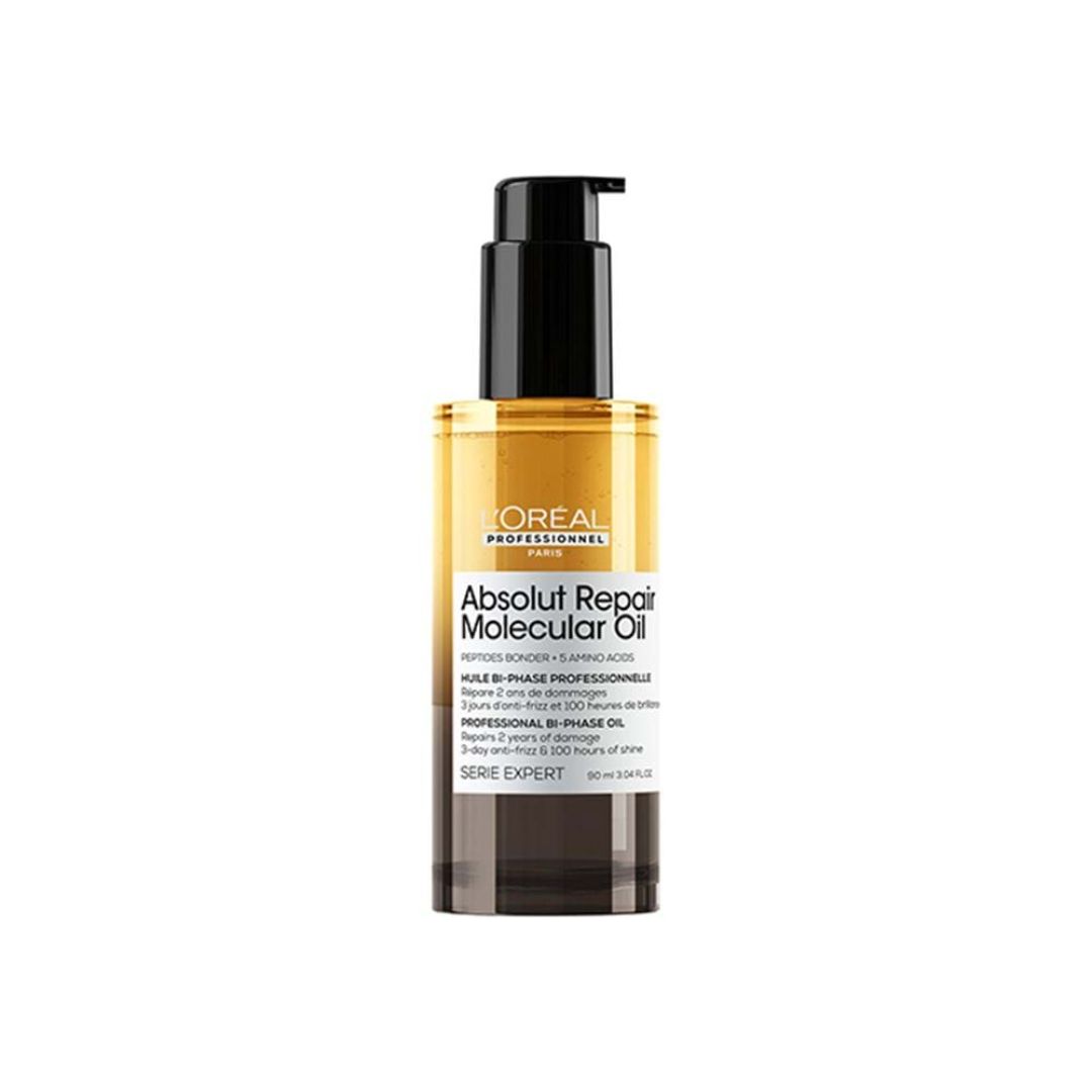 Huile Bi-Phase / 90ml / Absolut Repair Molecular / L'Oréal Professionnel
